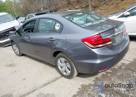 2014 Honda Civic Lx from USA, damaged, VIN 2HGFB2F5XEH514204